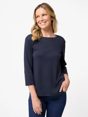 Winterlock 3/4 Sleeve Top