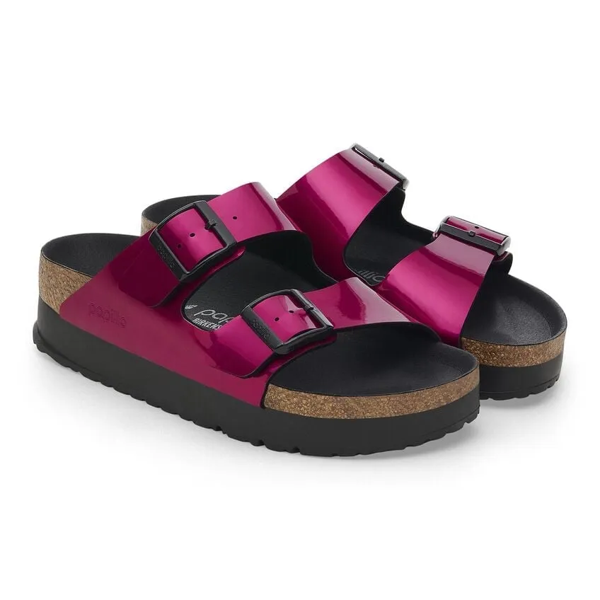 Women's Arizona Platform Birko-flor Metallic Magenta Medium/Narrow