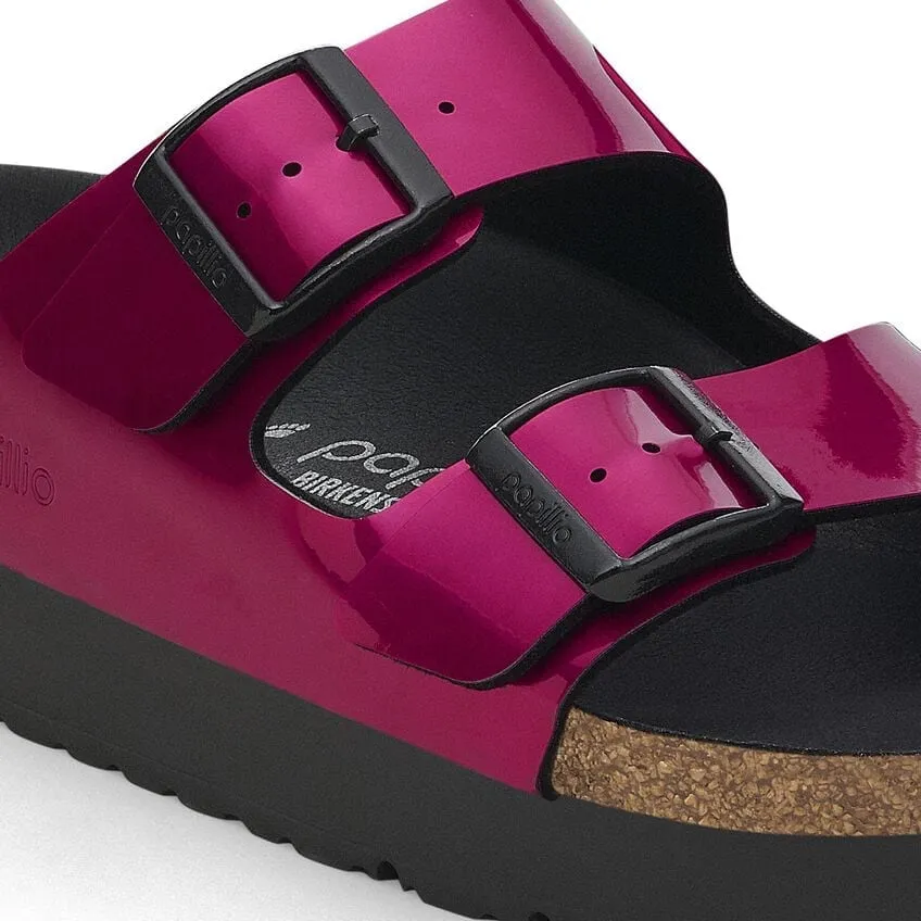 Women's Arizona Platform Birko-flor Metallic Magenta Medium/Narrow