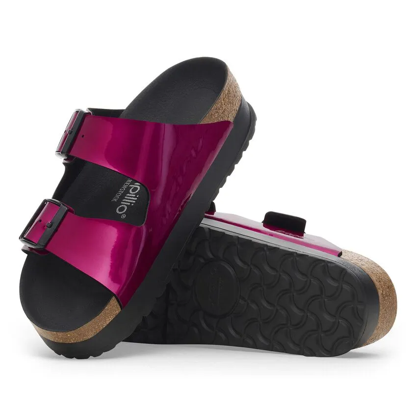 Women's Arizona Platform Birko-flor Metallic Magenta Medium/Narrow