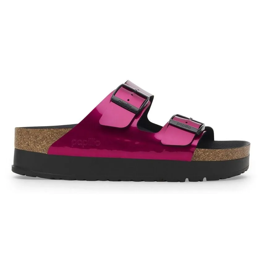 Women's Arizona Platform Birko-flor Metallic Magenta Medium/Narrow