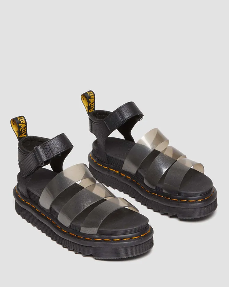 Women's Blaire Jelly Black Glitter Tpu pisa