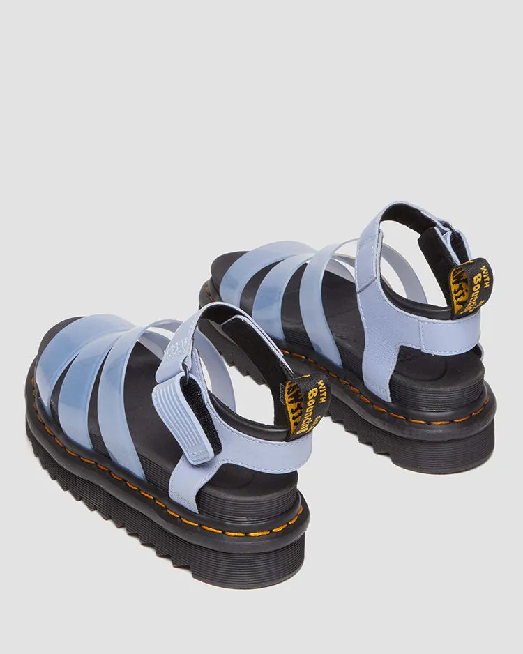 Women's Blaire Jelly Zen Blue Glitter Tpu pisa