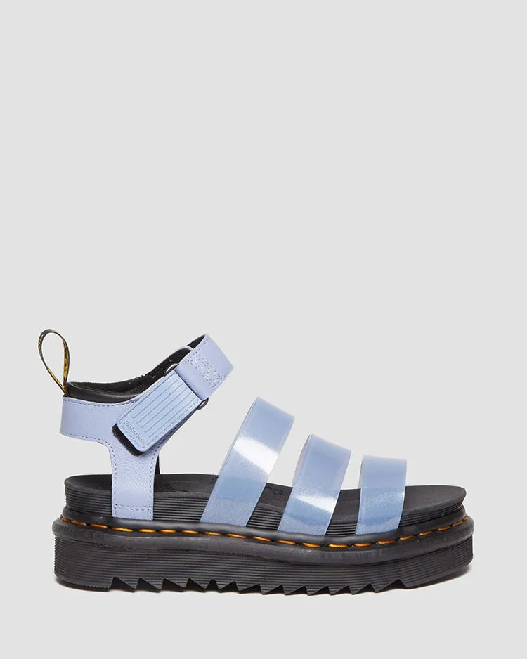 Women's Blaire Jelly Zen Blue Glitter Tpu pisa